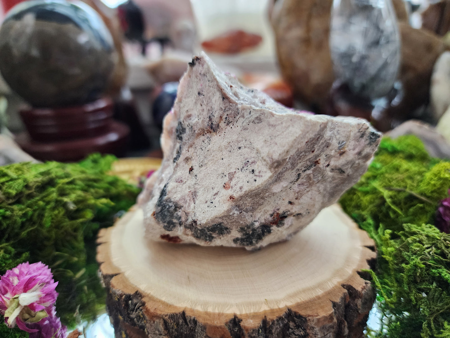 Cobalto Calcite Specimen