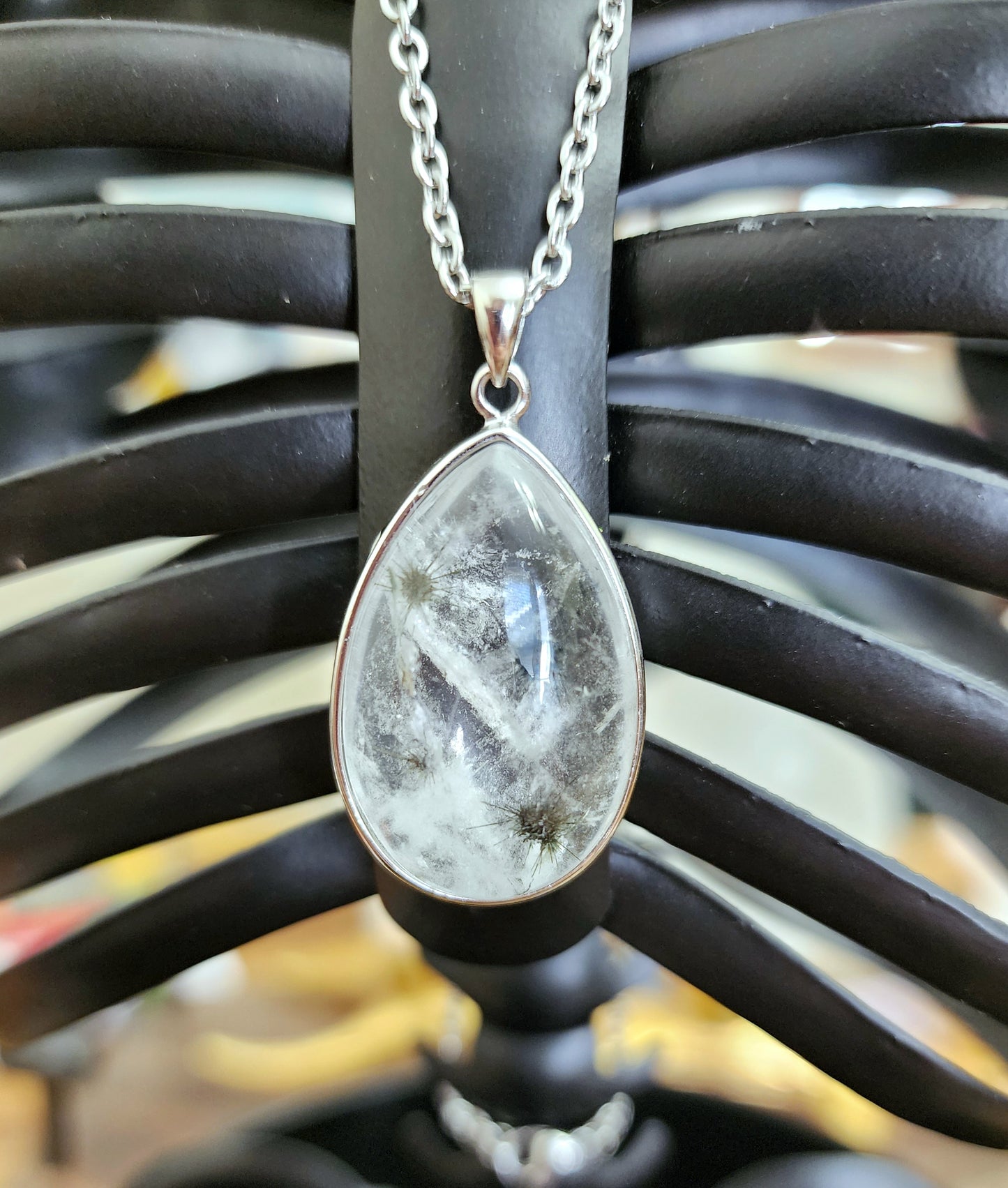 Urchin Quartz Pendant