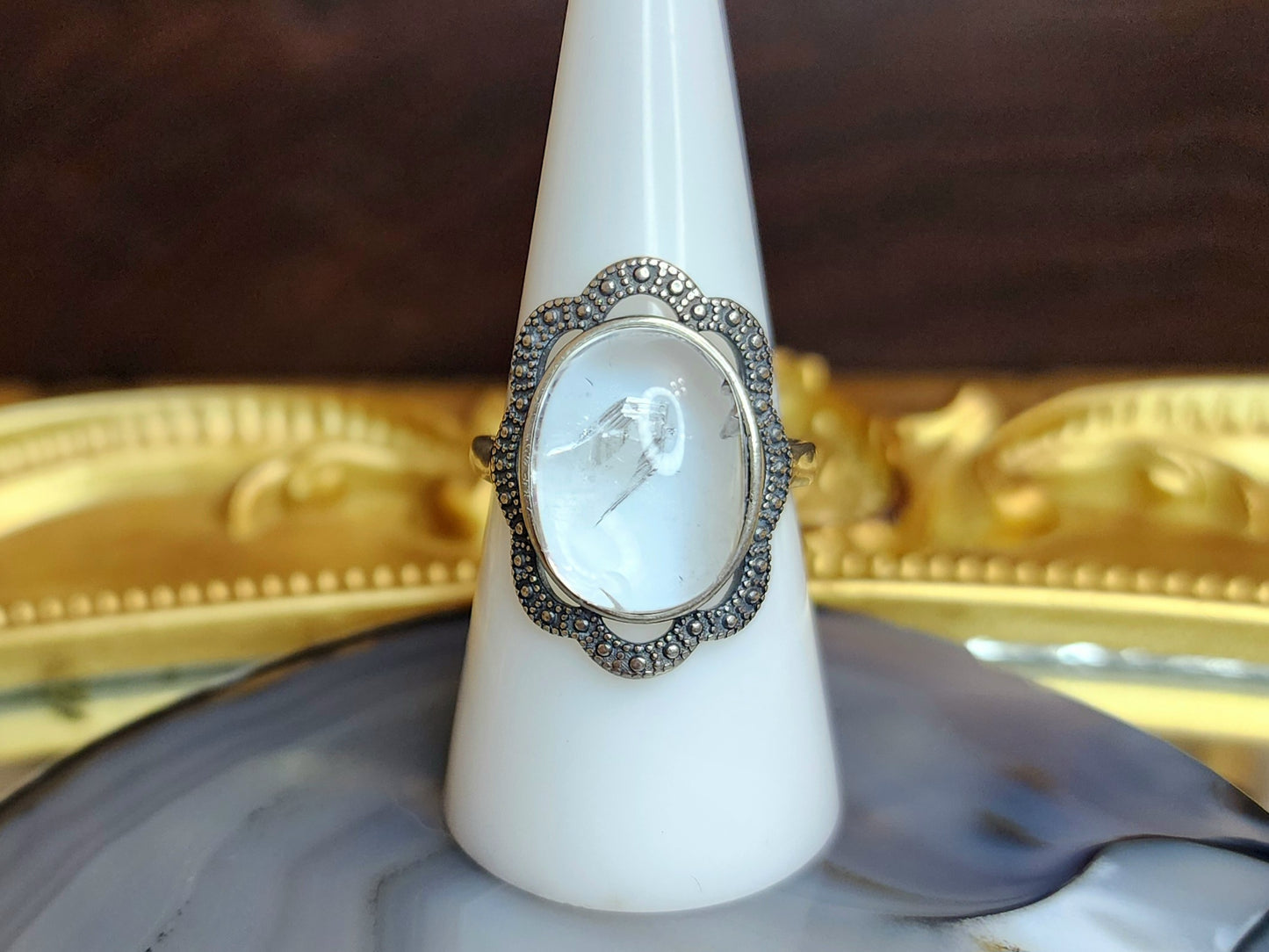 Inception/Manifestation Quartz Ring A