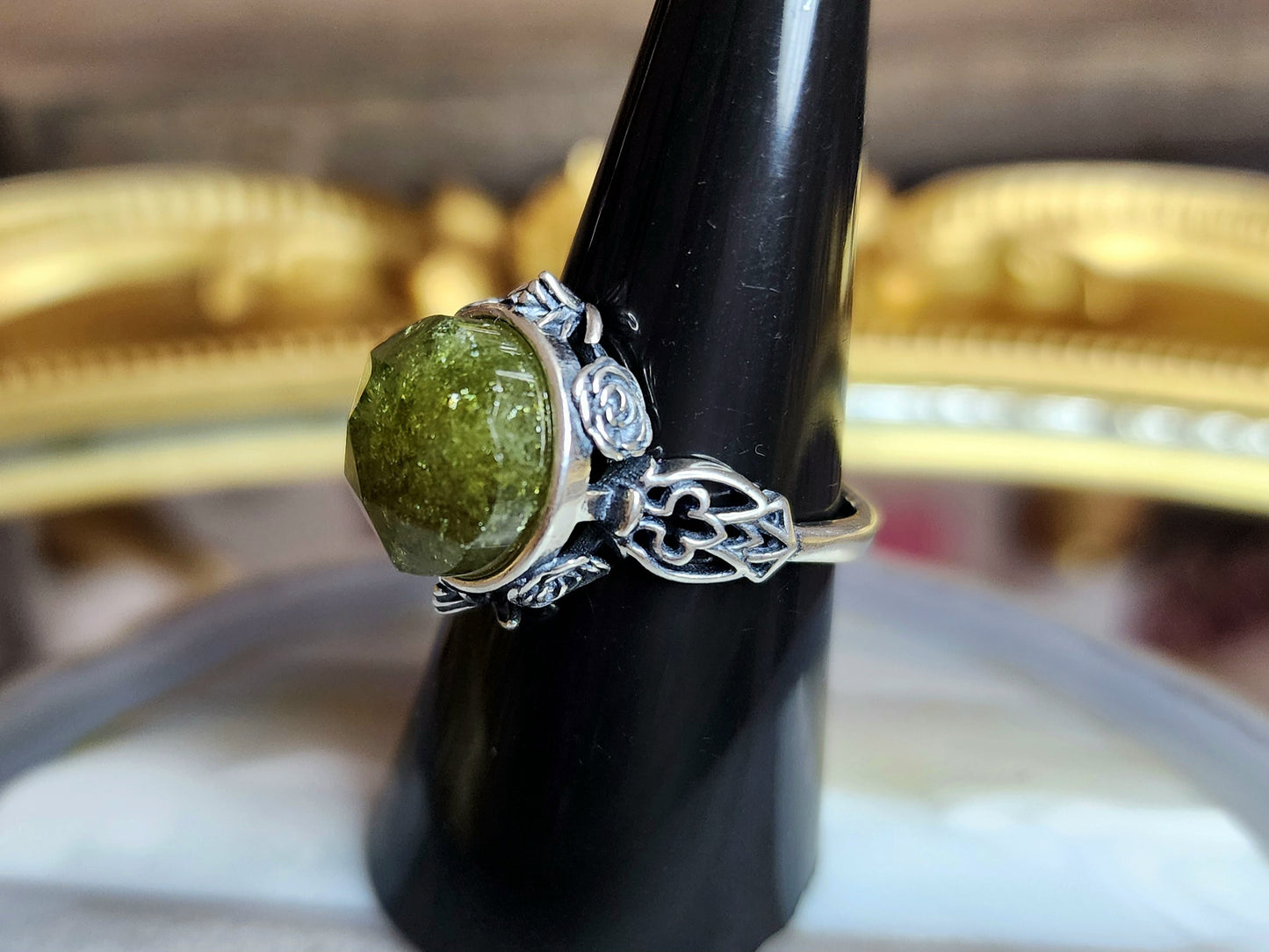 Tsavorite Ring