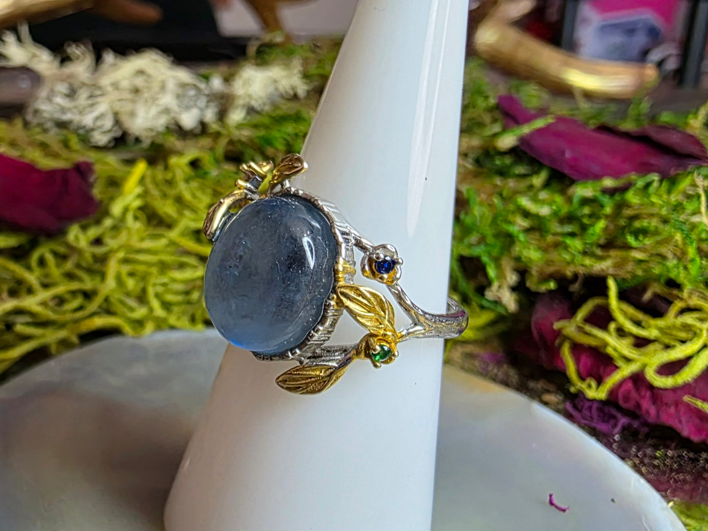 13mm Aquamarine Ring