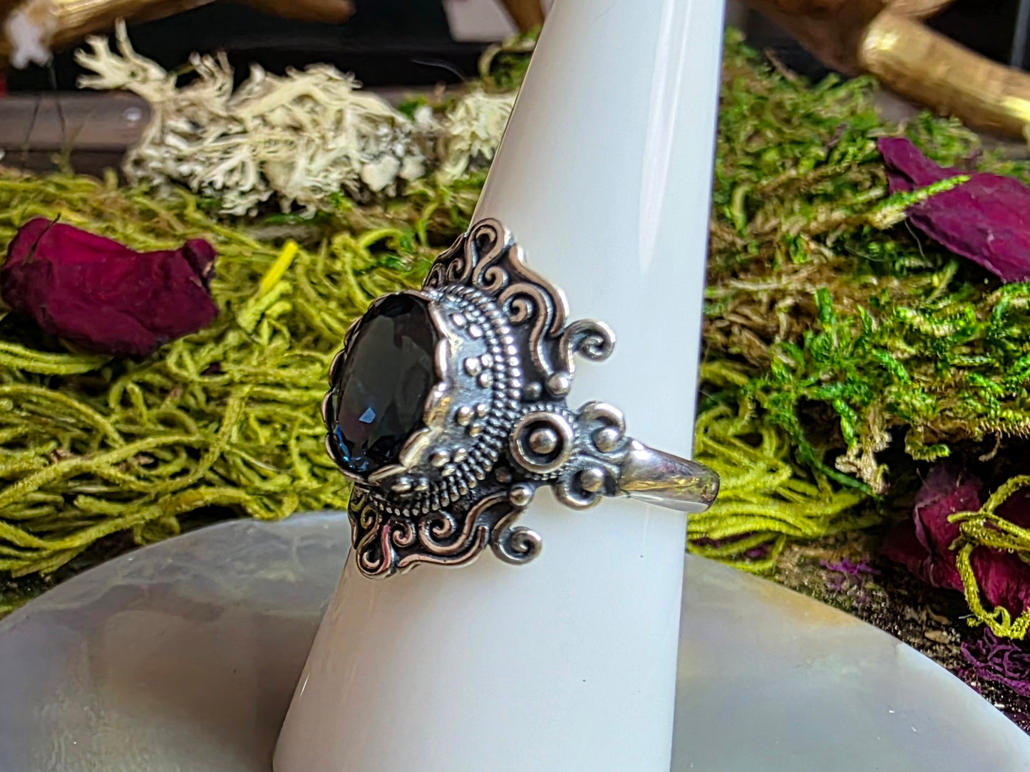 London Blue Topaz Ring