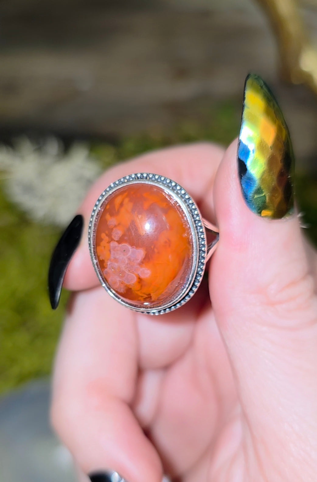 Nanhong Agate Ring B