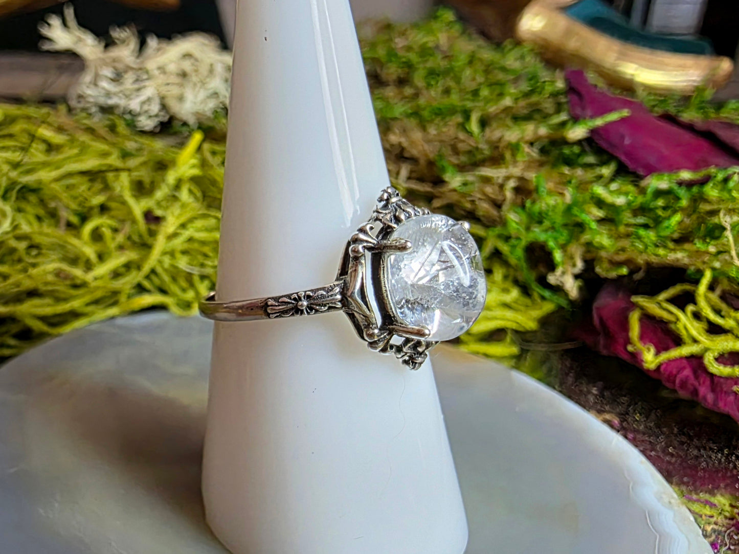 Inception/Manifestation Quartz Ring B