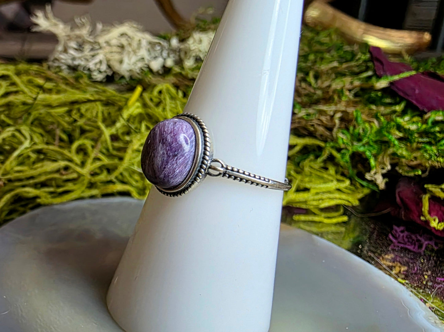 Charoite Ring B