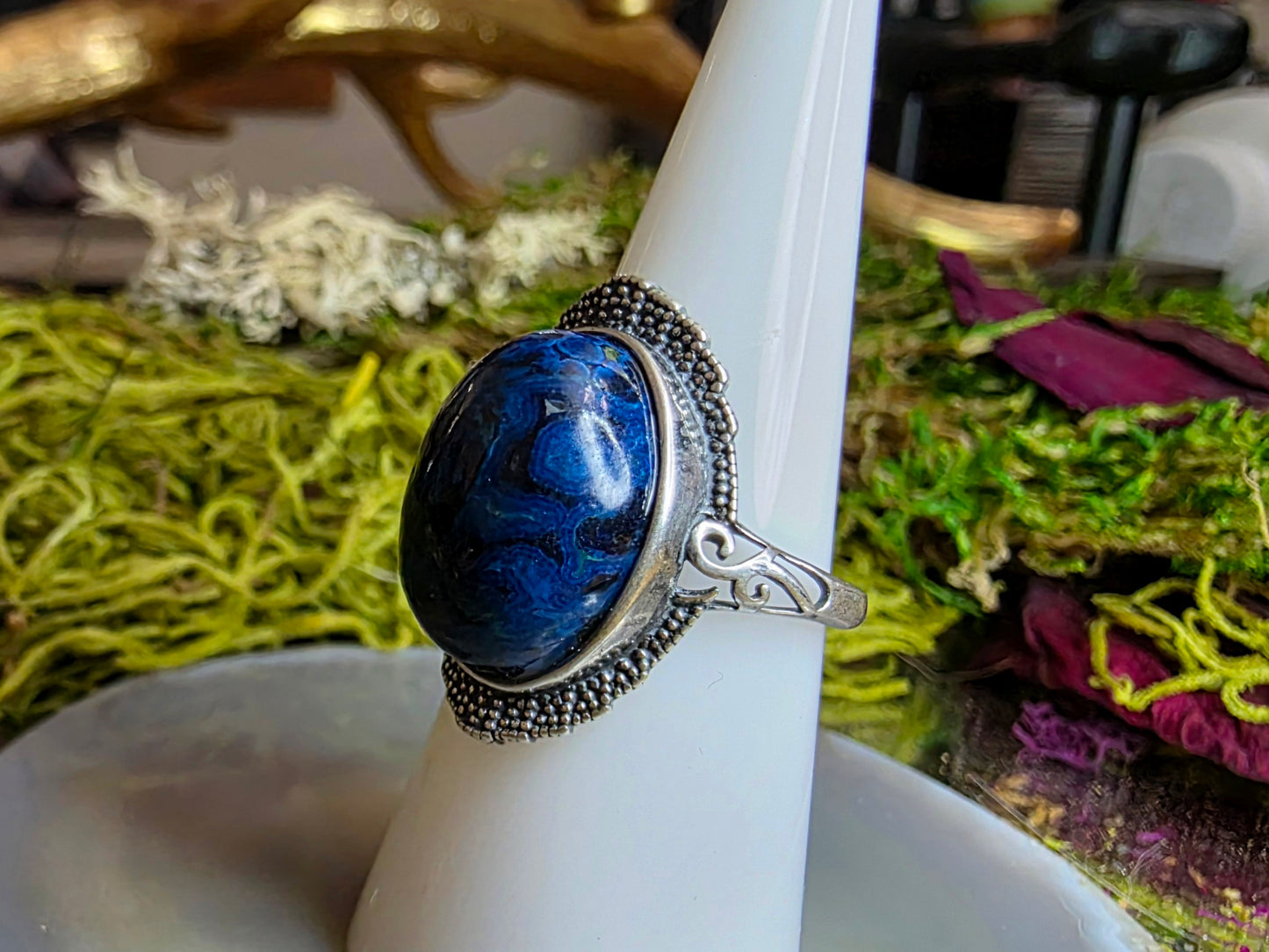 Azurite Ring