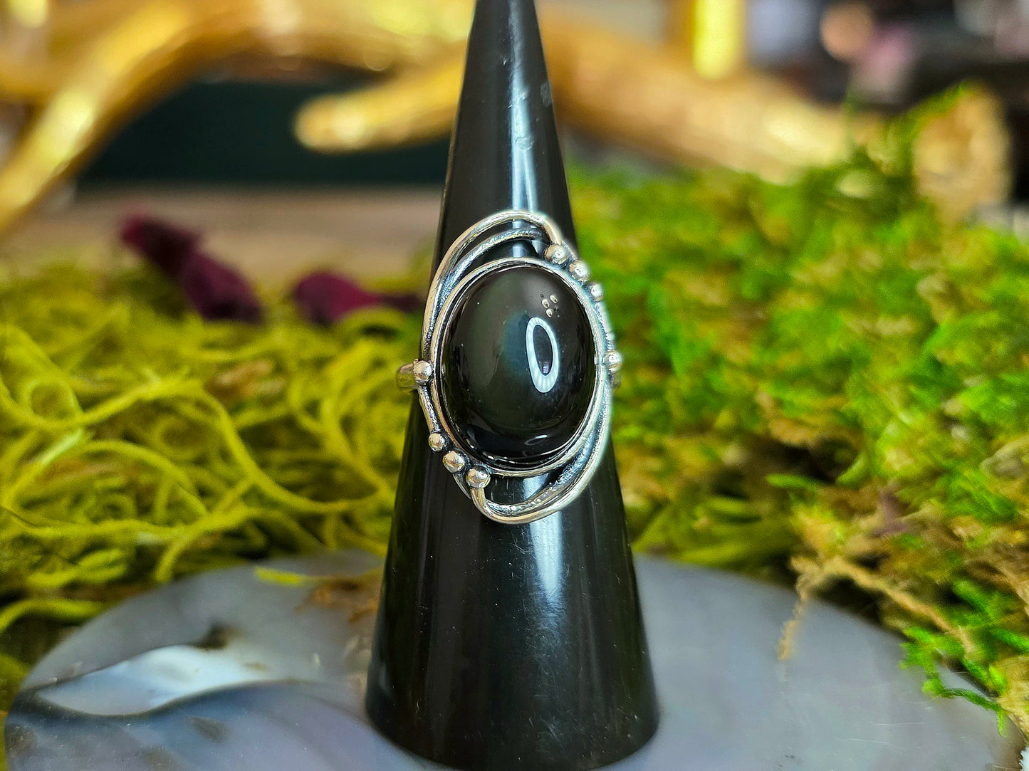 Rainbow Obsidian Ring B