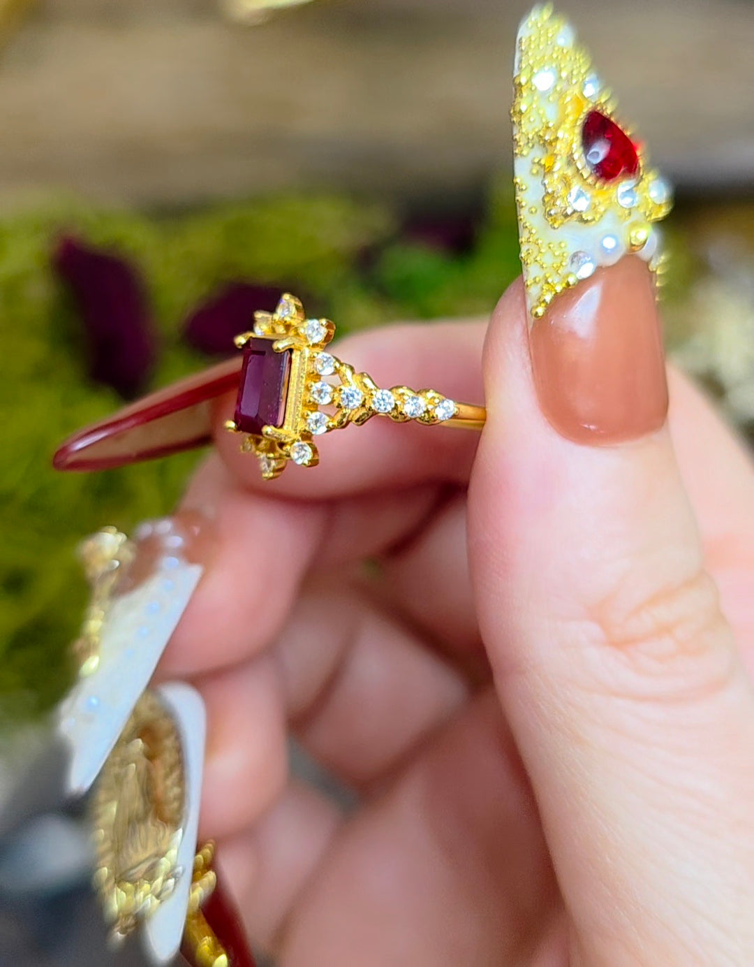 Fancy Ruby Ring