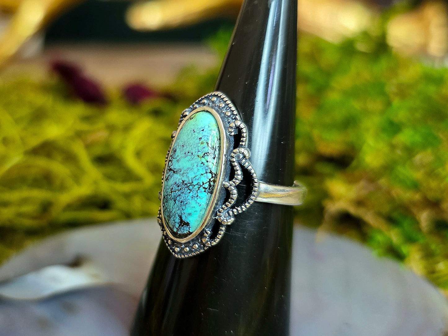 Turquoise Oval Ring