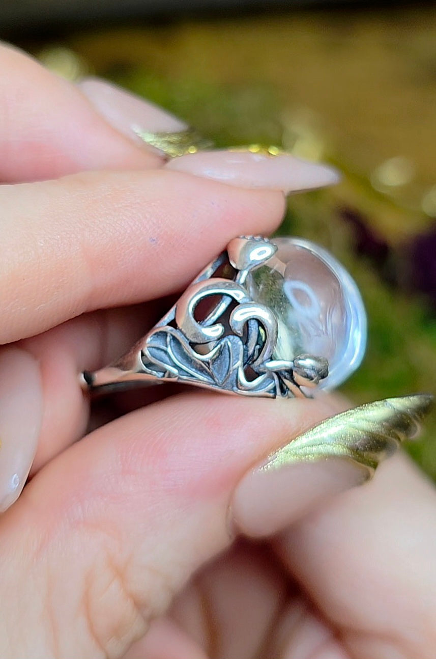 Oil Spill Quartz Ring C