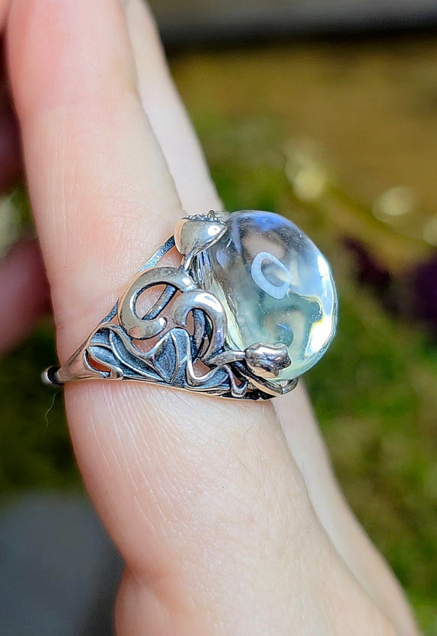 Oil Spill Quartz Ring C