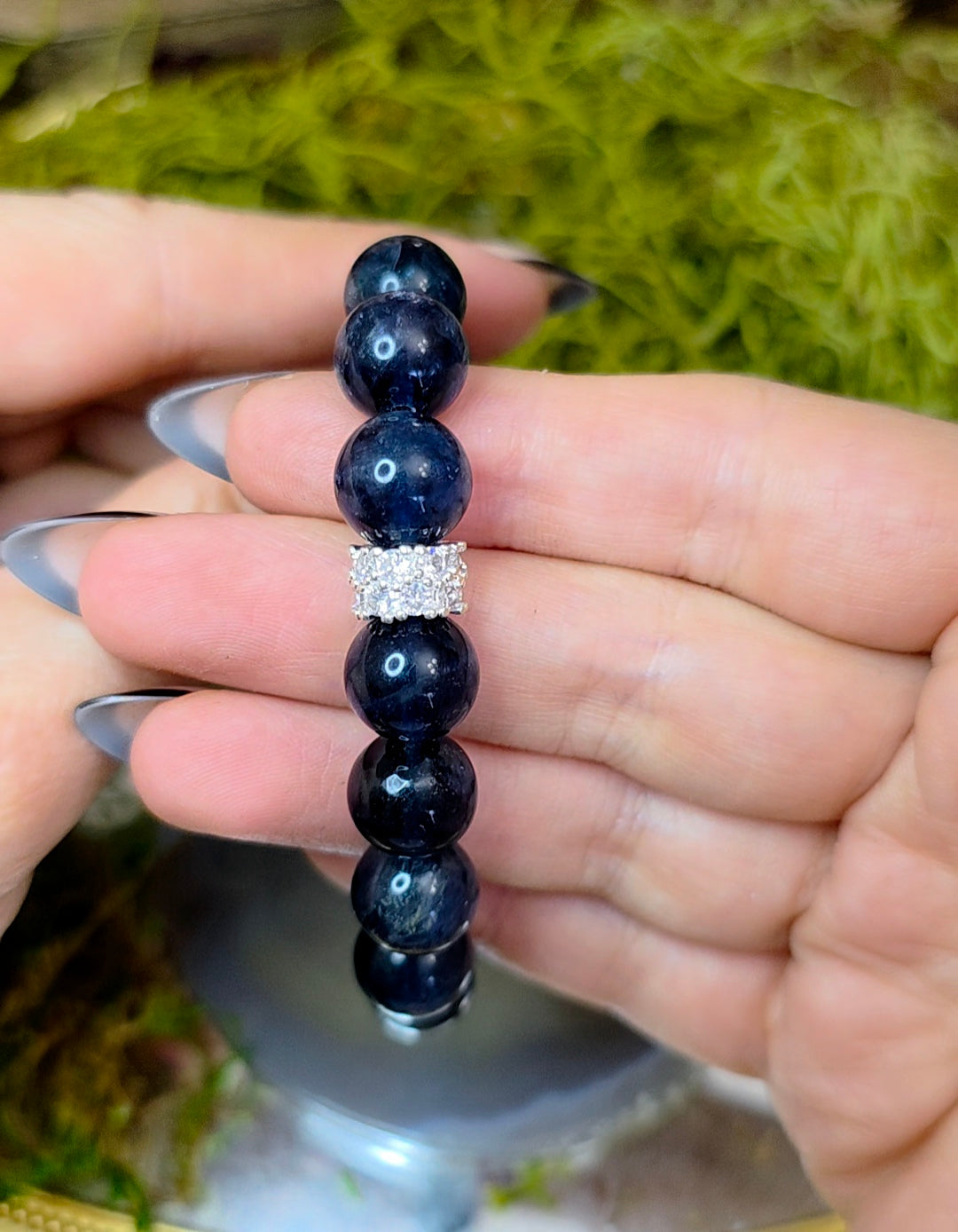 10mm Blue Fluorite Stretch Bracelet