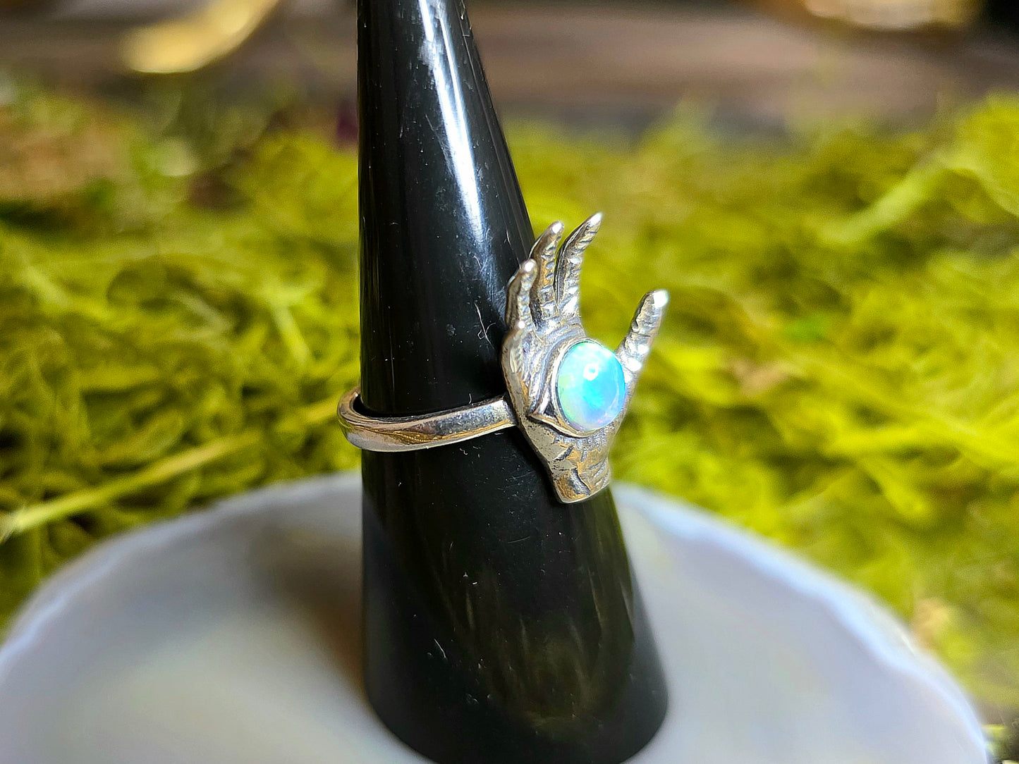 Witch's Hand Opal Ring