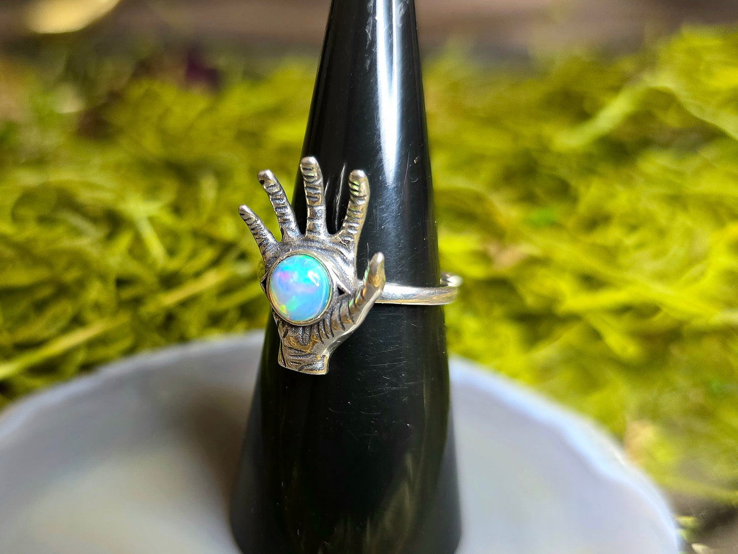 Witch's Hand Opal Ring