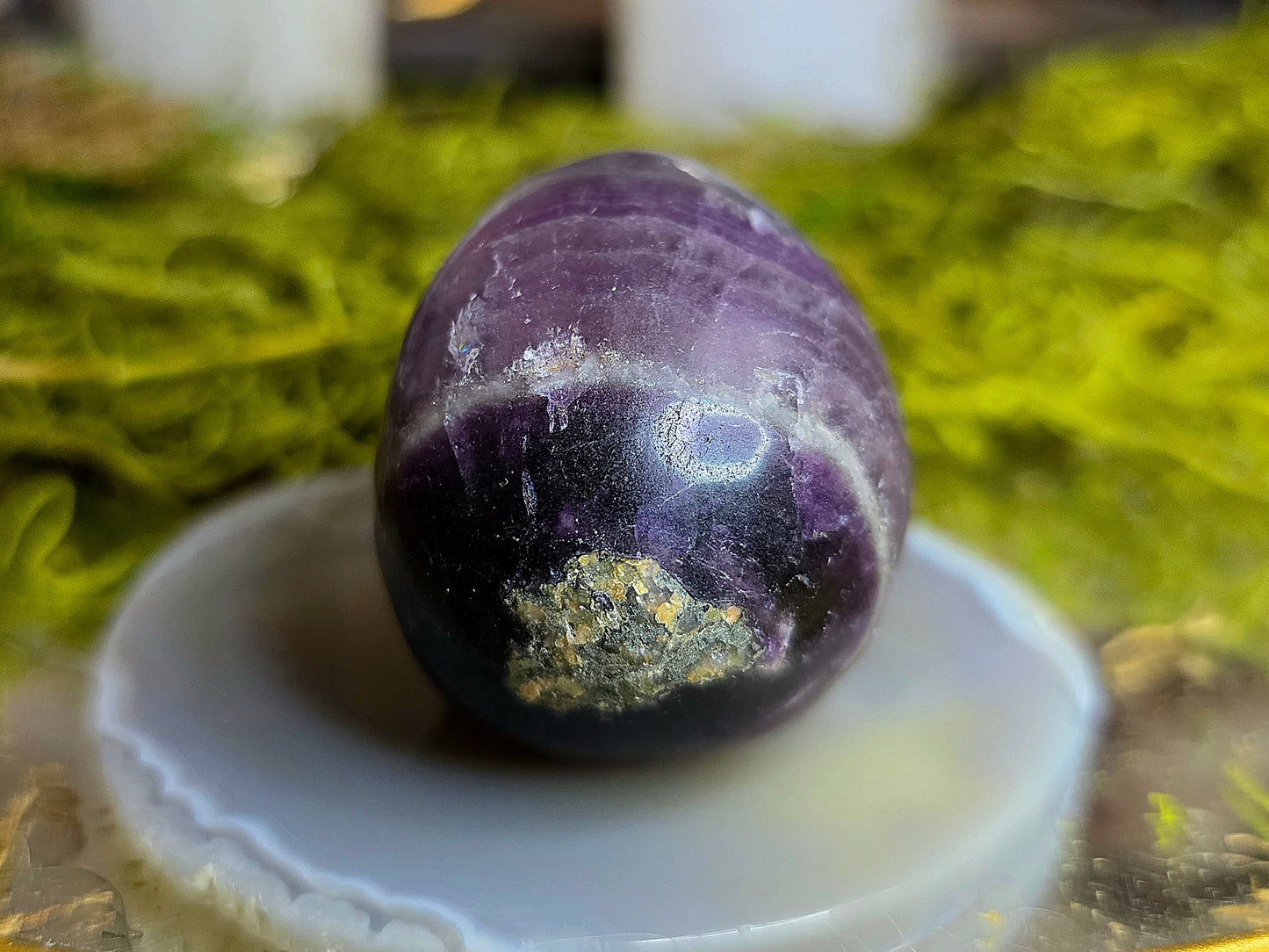 Root Fluorite Skull A