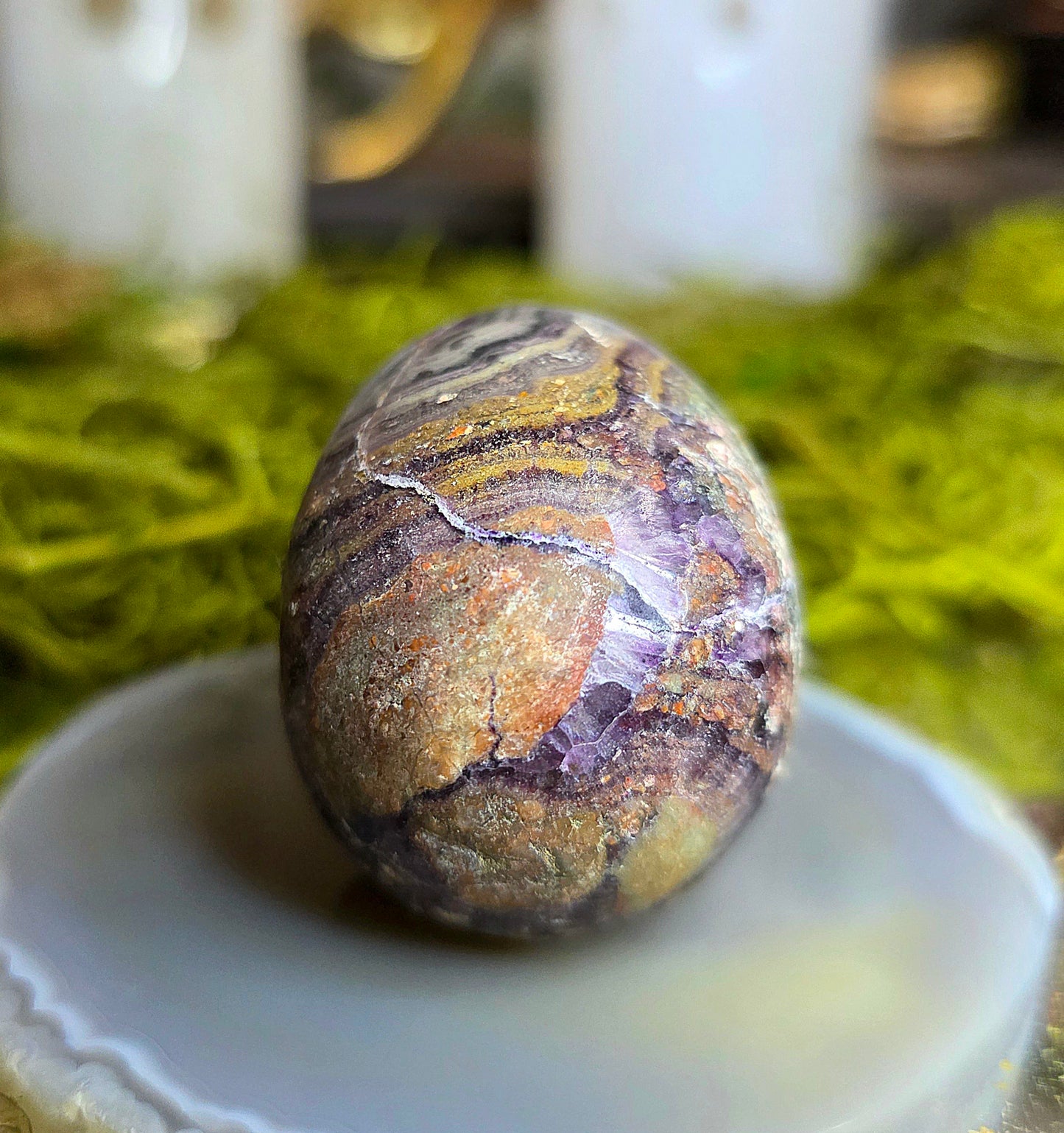 Root Fluorite Skull C