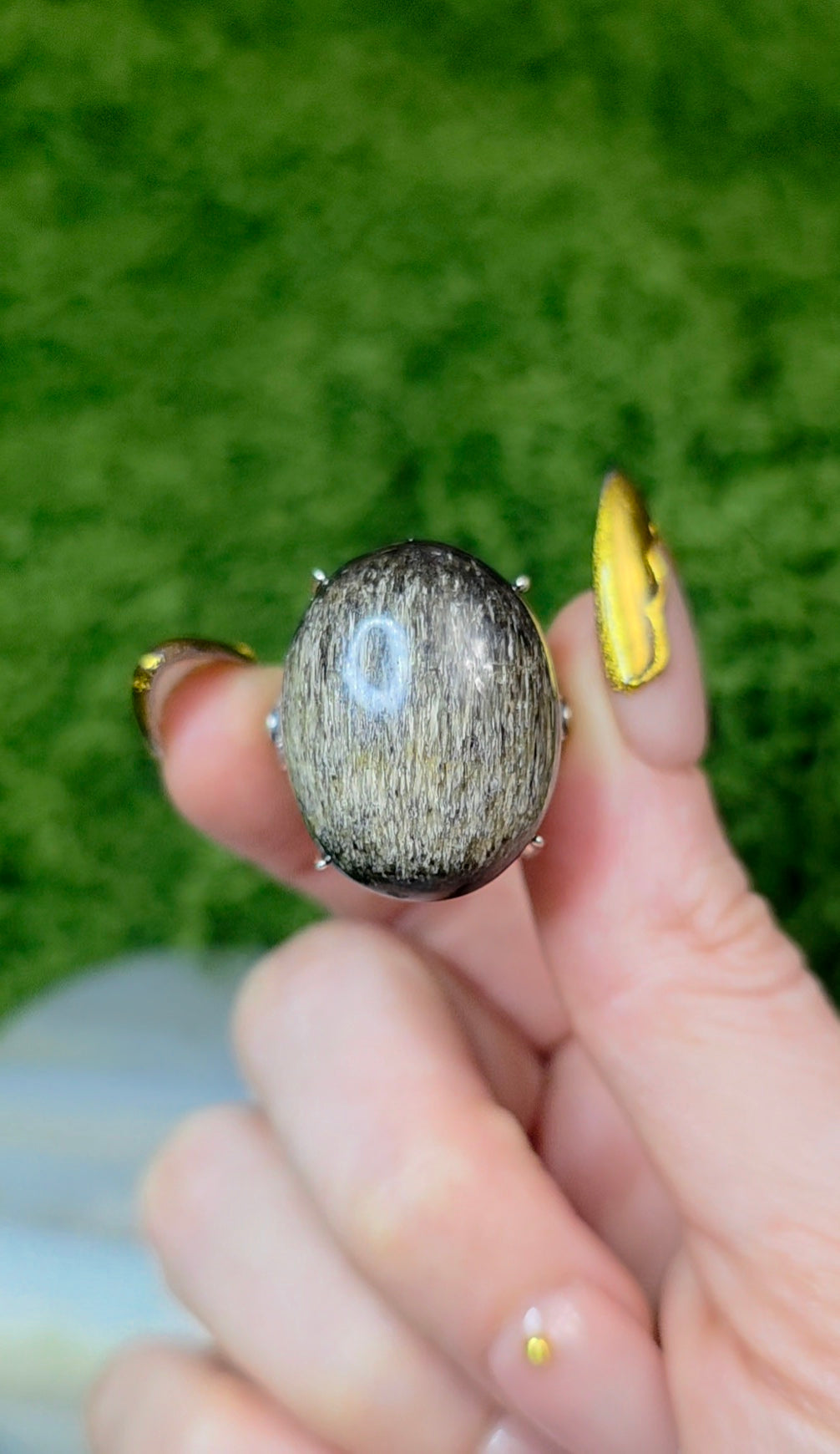 Bronzite Ring