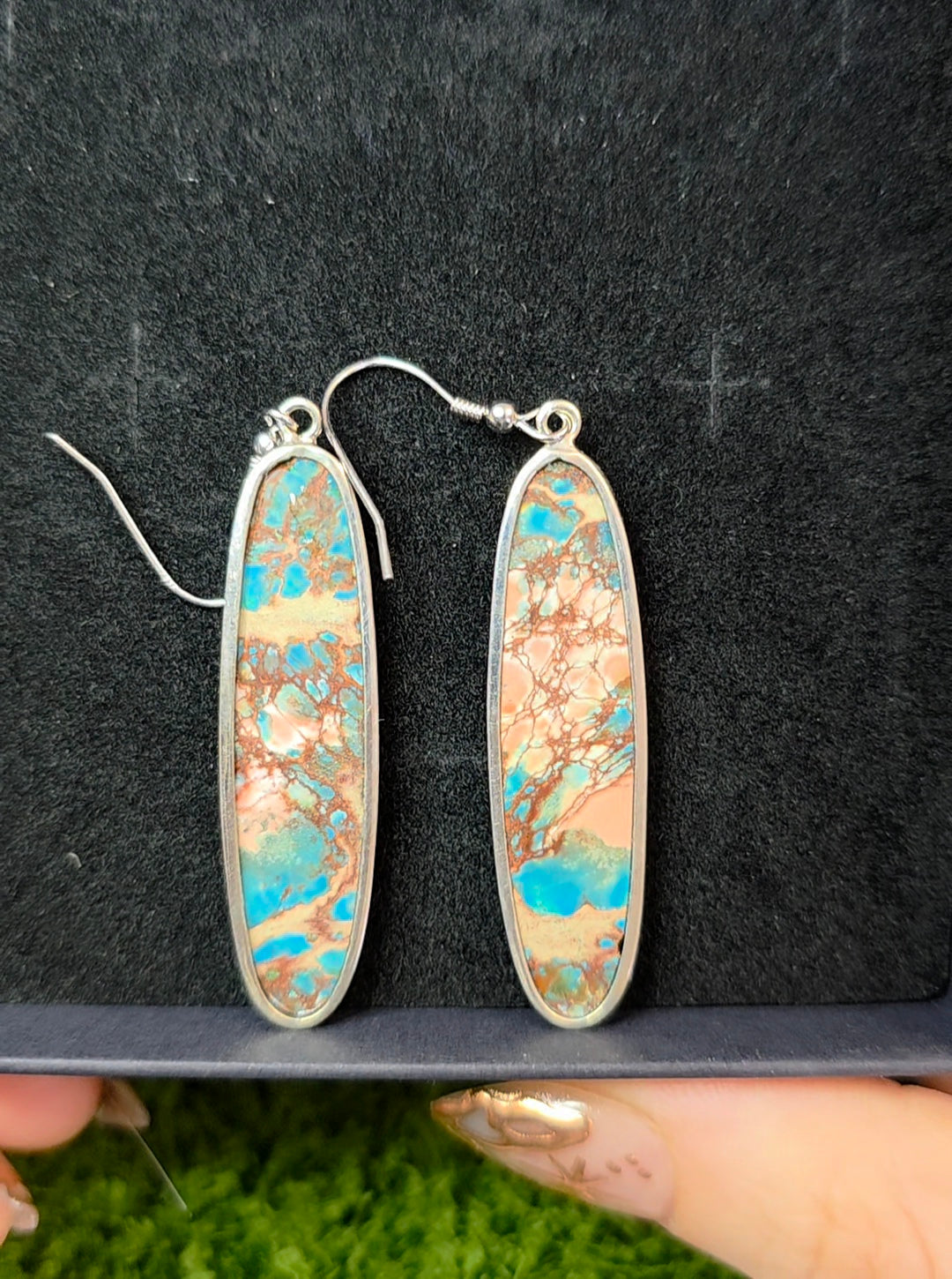 Phoenix Turquoise Earrings A