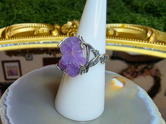 Grape Agate Ring A