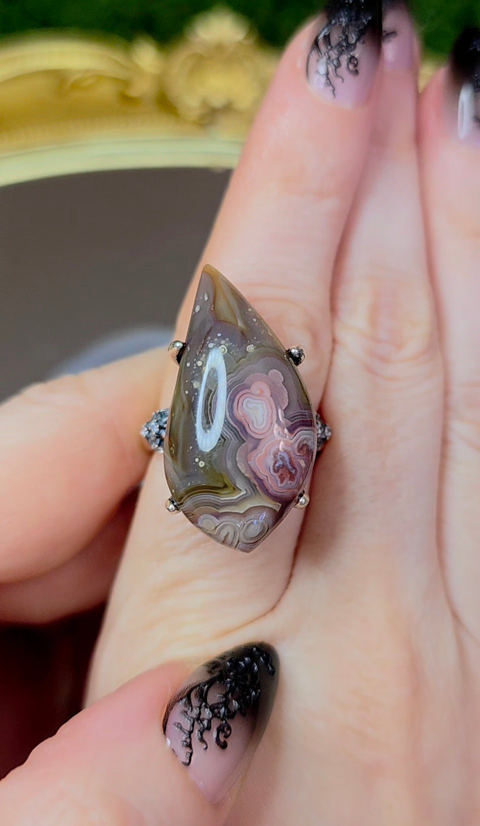 Laguna Agate Ring