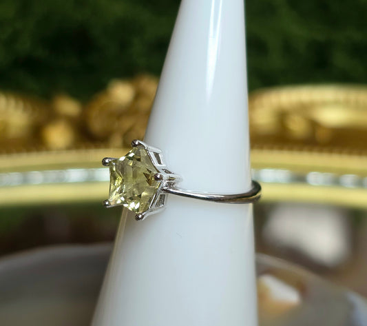 Citrine Star Ring