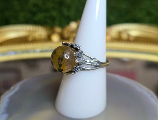 Dendritic Golden Healer Ring