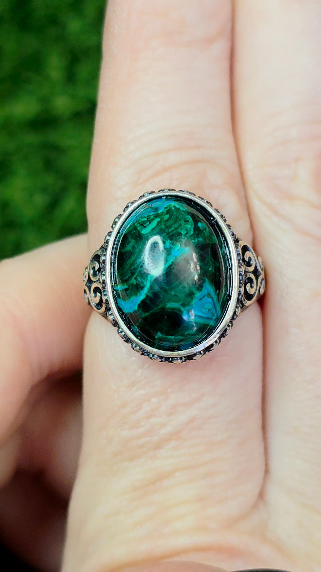 Chrysocolla Ring B