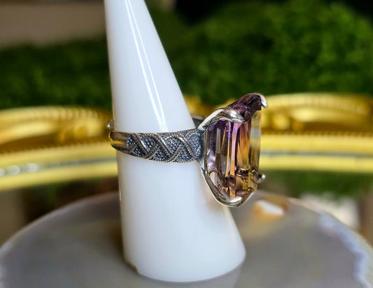 Ametrine Statement Ring