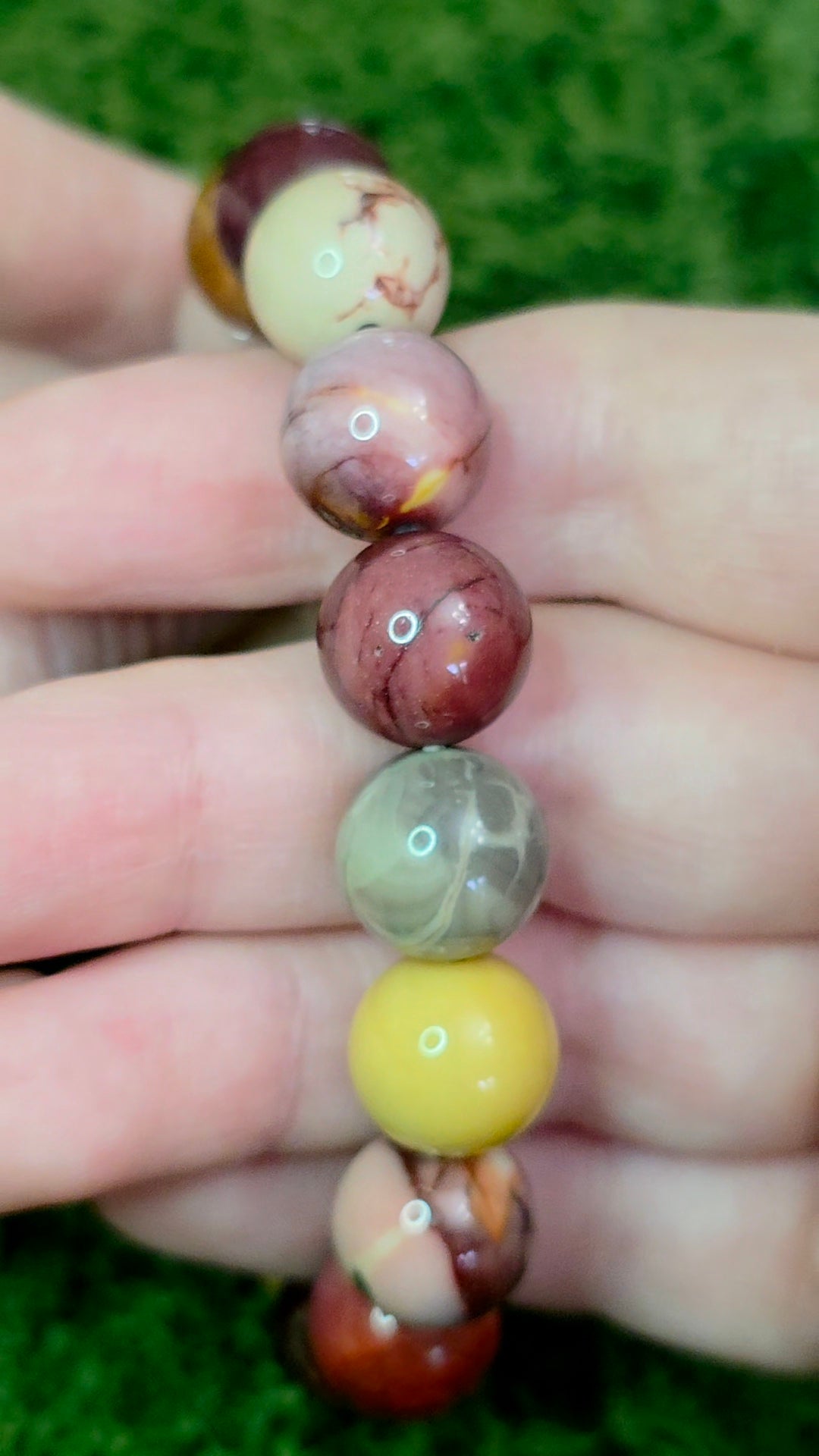 12mm Mookaite Stretch Bracelet