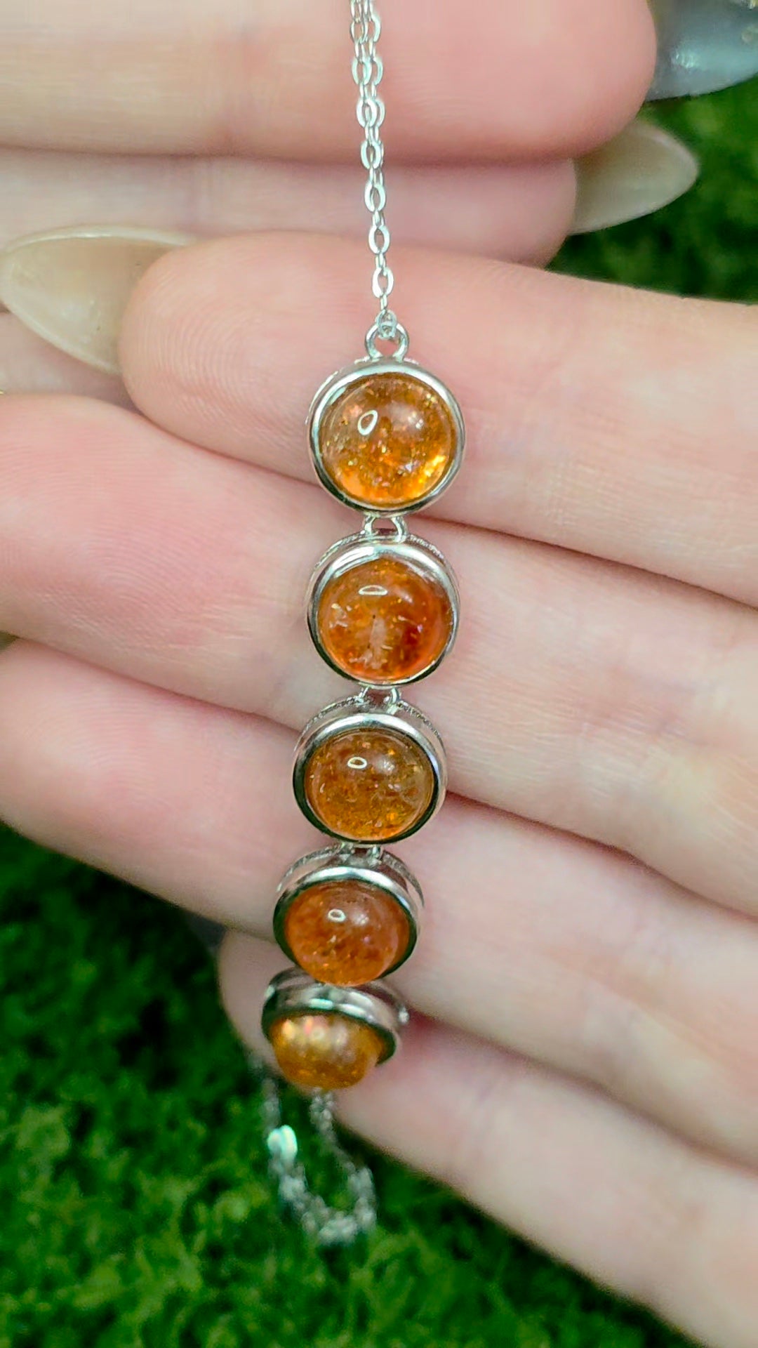 Golden Sunstone Sterling Silver Bracelet
