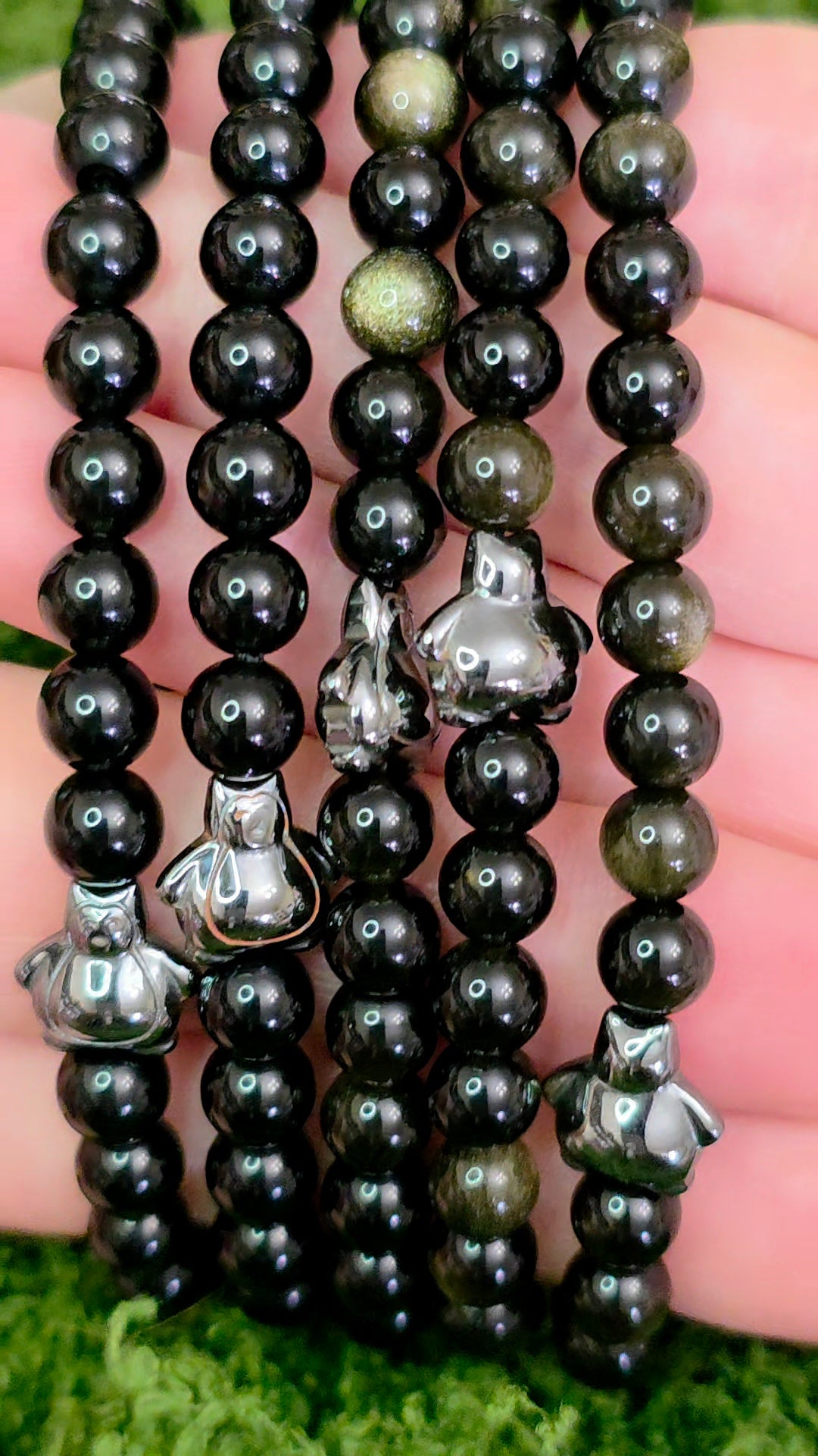 6mm Golden Obsidian Stretch Bracelet