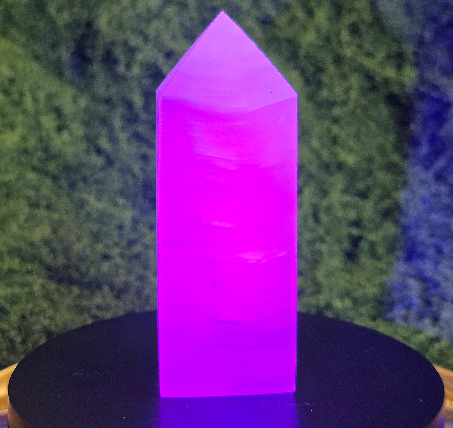 Pink Calcite Tower A