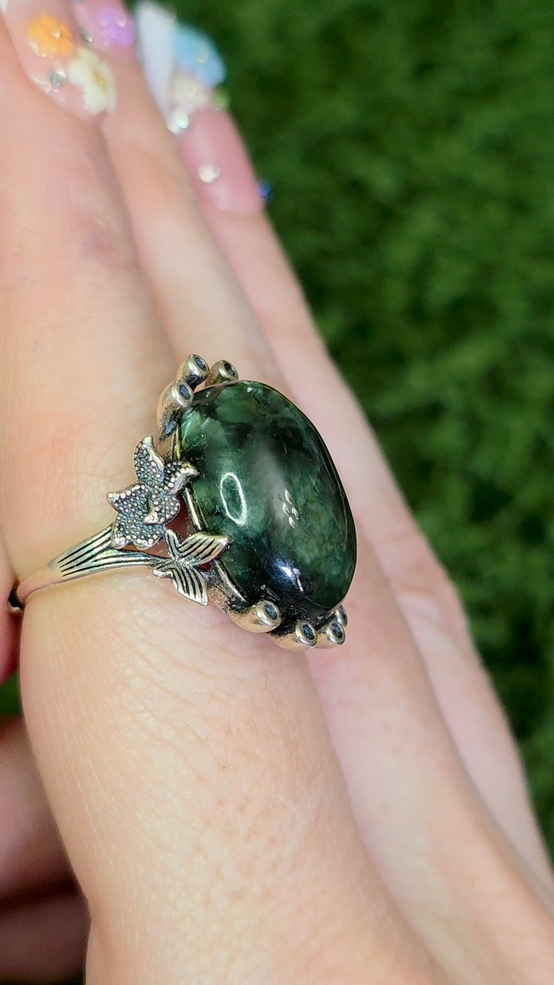 Seraphinite Ring