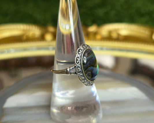 Abalone Shell Ring B