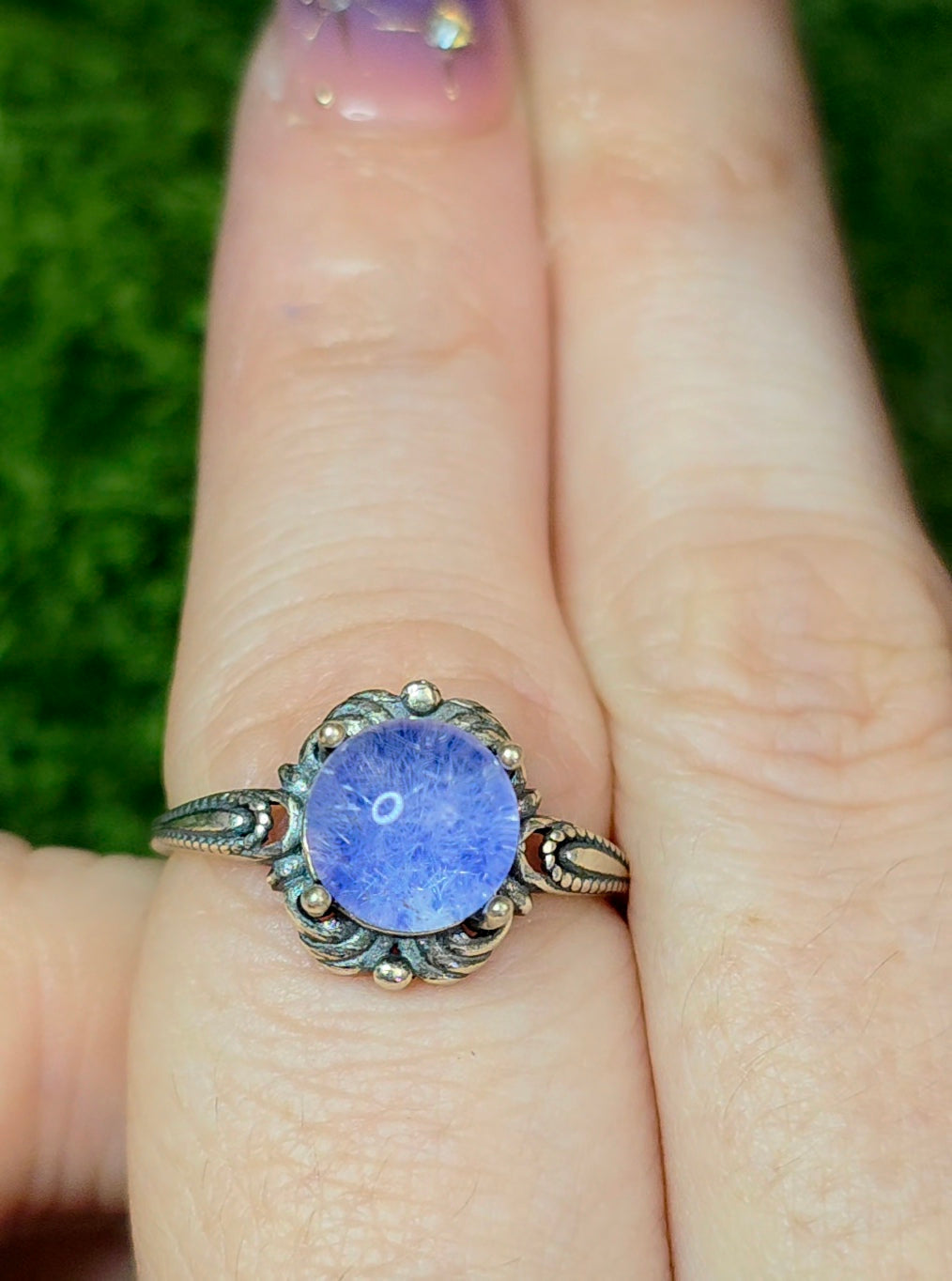 Dumotierite Ring