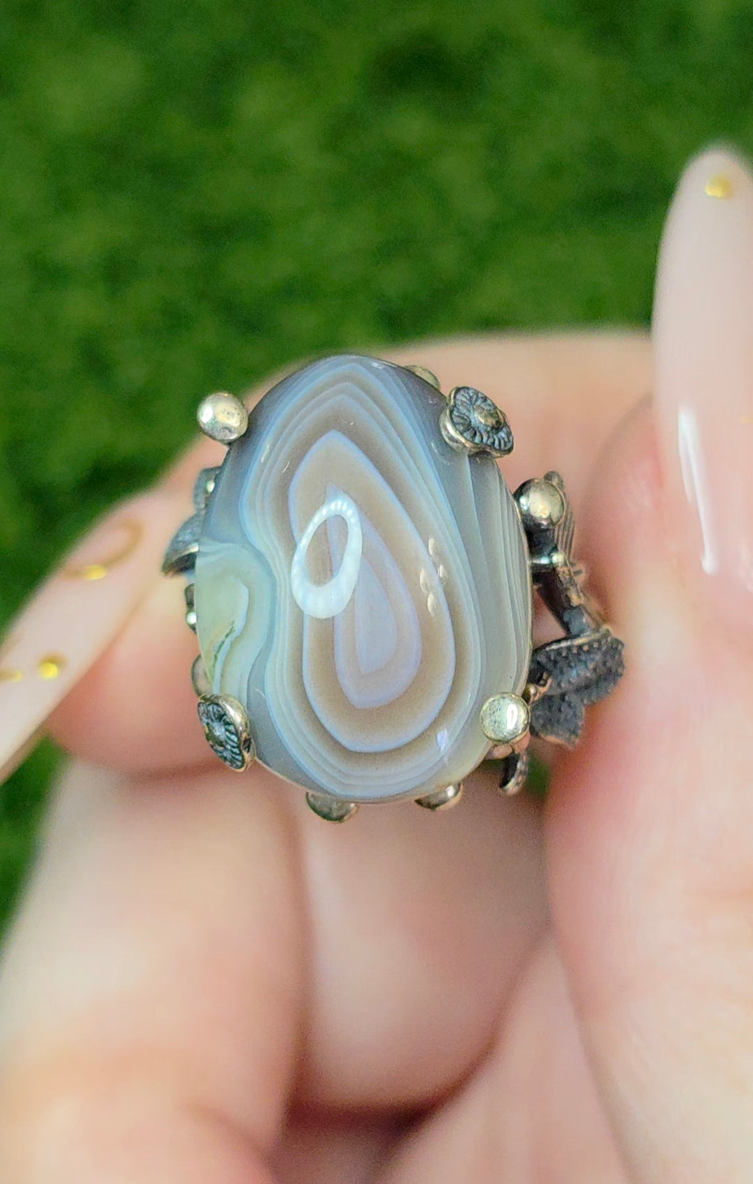 Botswana Agate Ring