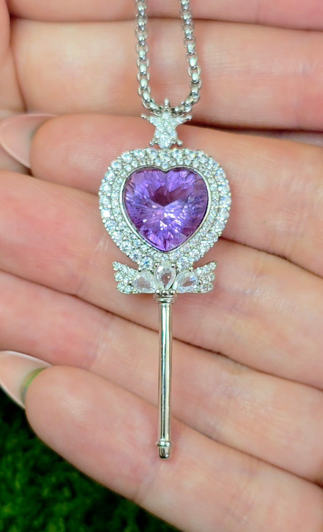 Amethyst Wand Pendant