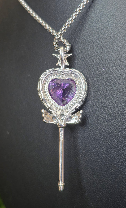 Amethyst Wand Pendant