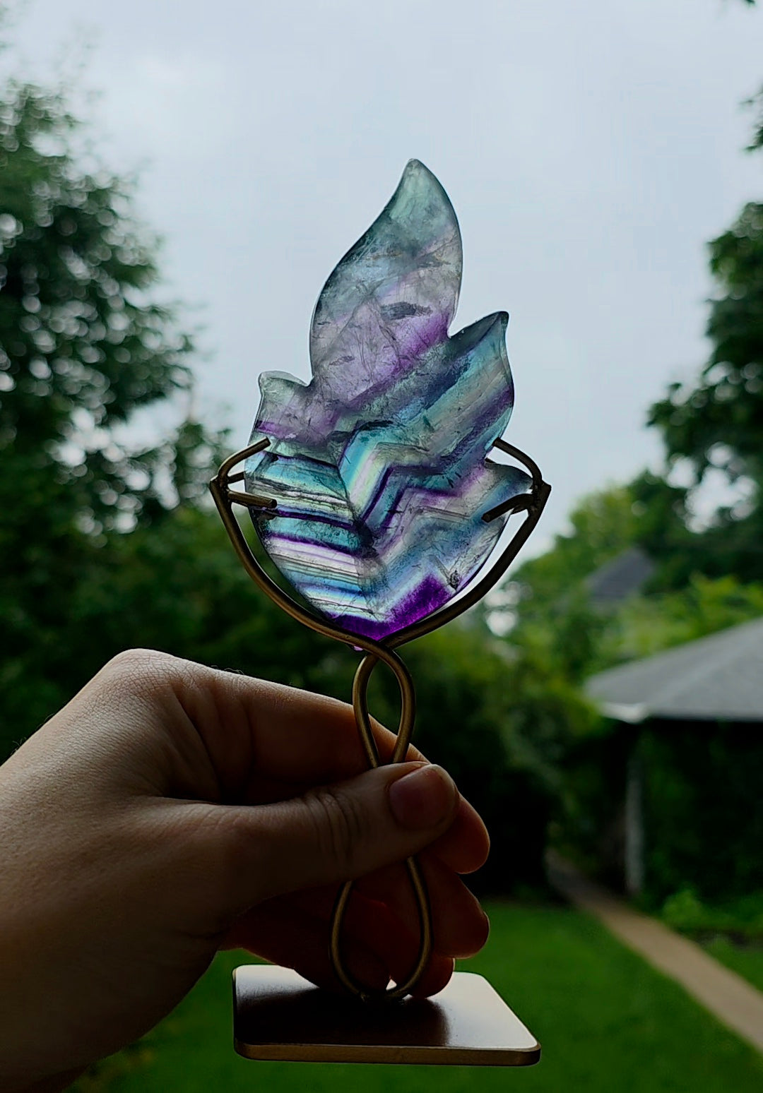 Banded Fluorite Flame D