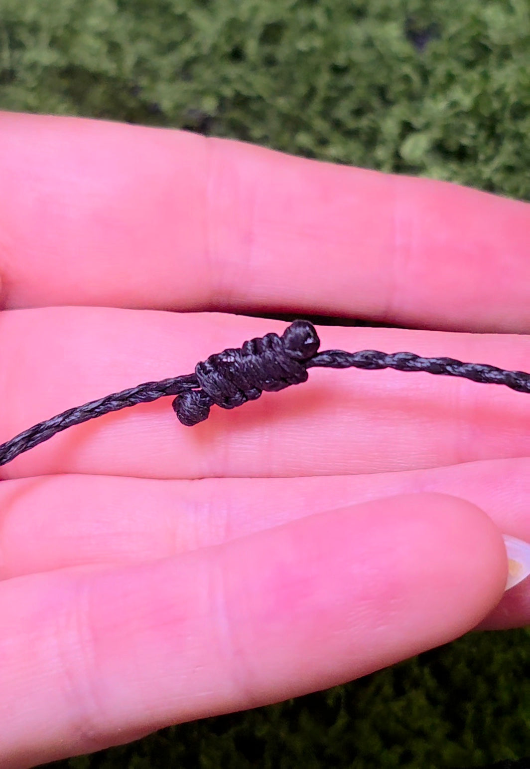 Sunset Labradorite Macrame Adjustable Bracelet B