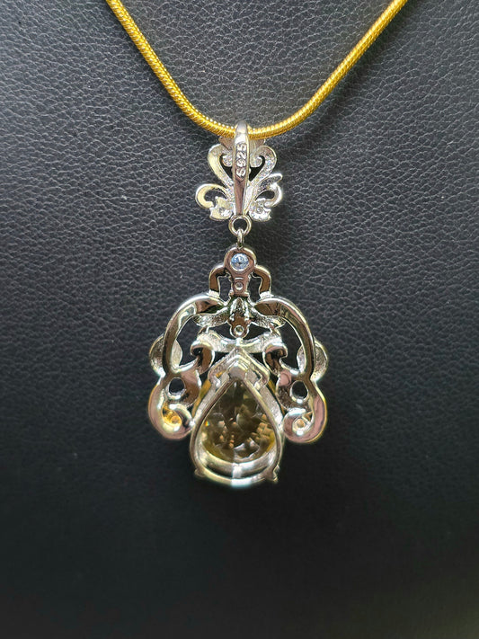 "Citrine" Chandelier Pendant