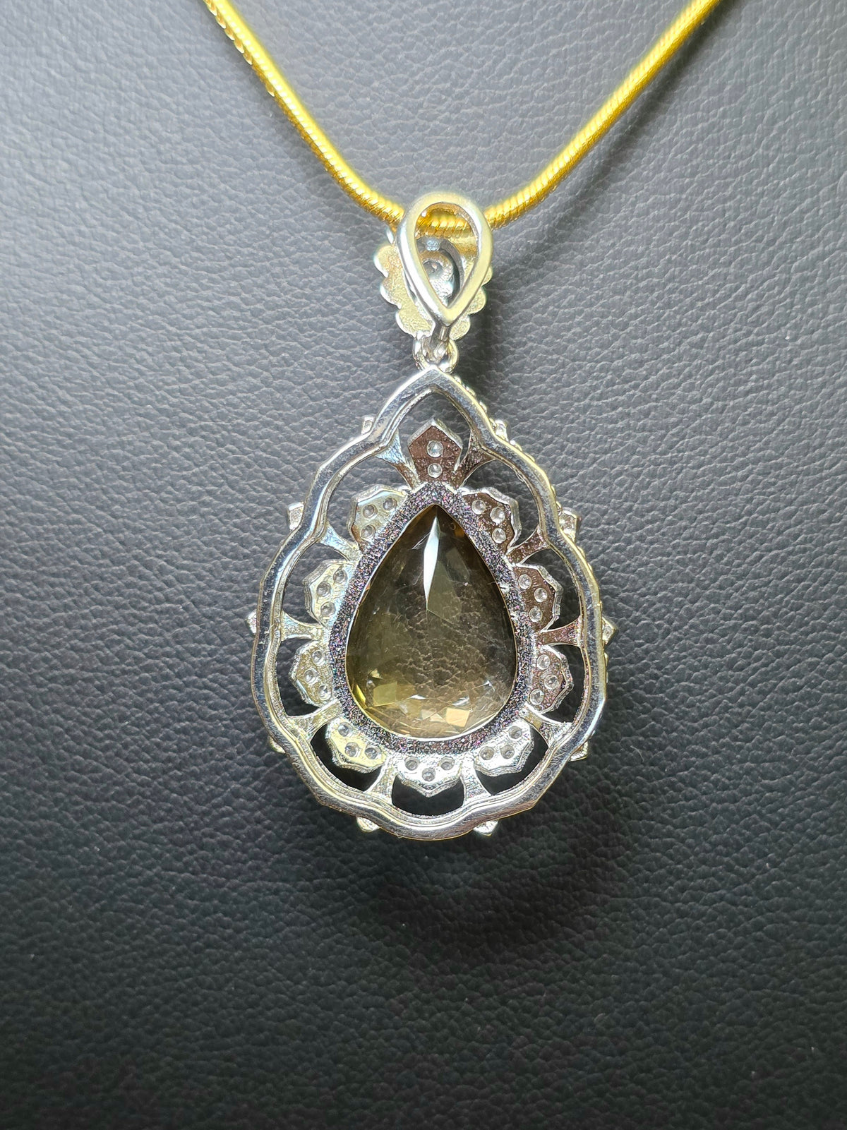 "Citrine" Statement Pendant