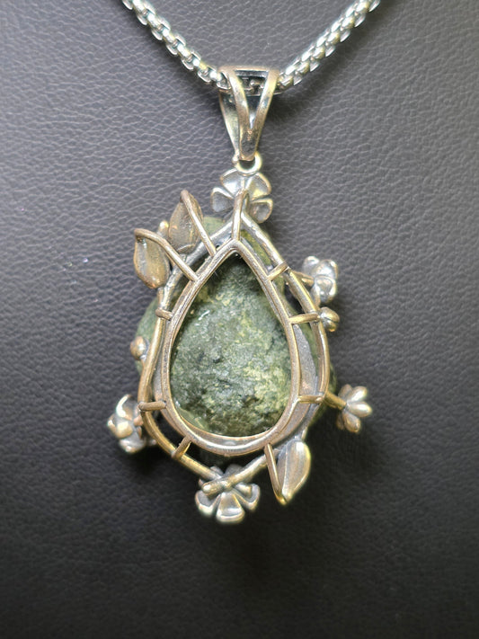 Druzy Geode Garden Pendant B