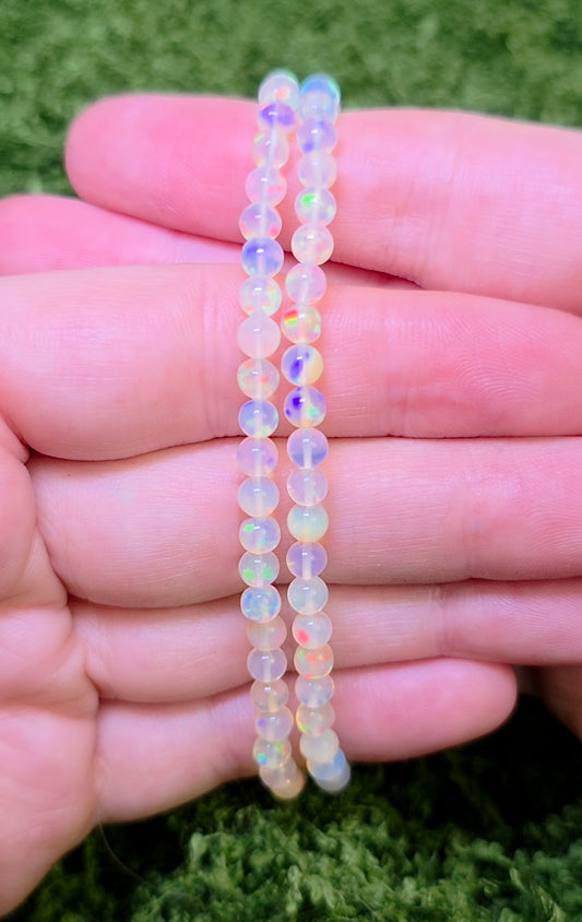 Opal Stretch Bracelet 4mm