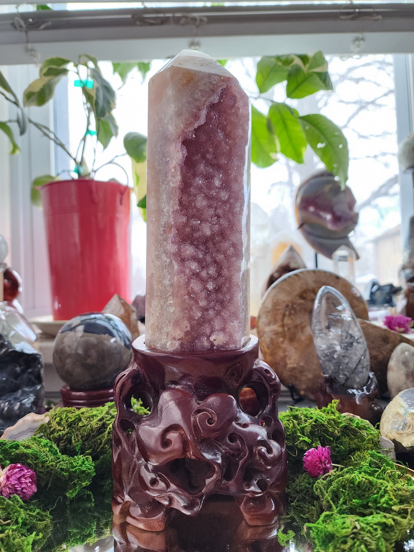 Pink Amethyst Tower