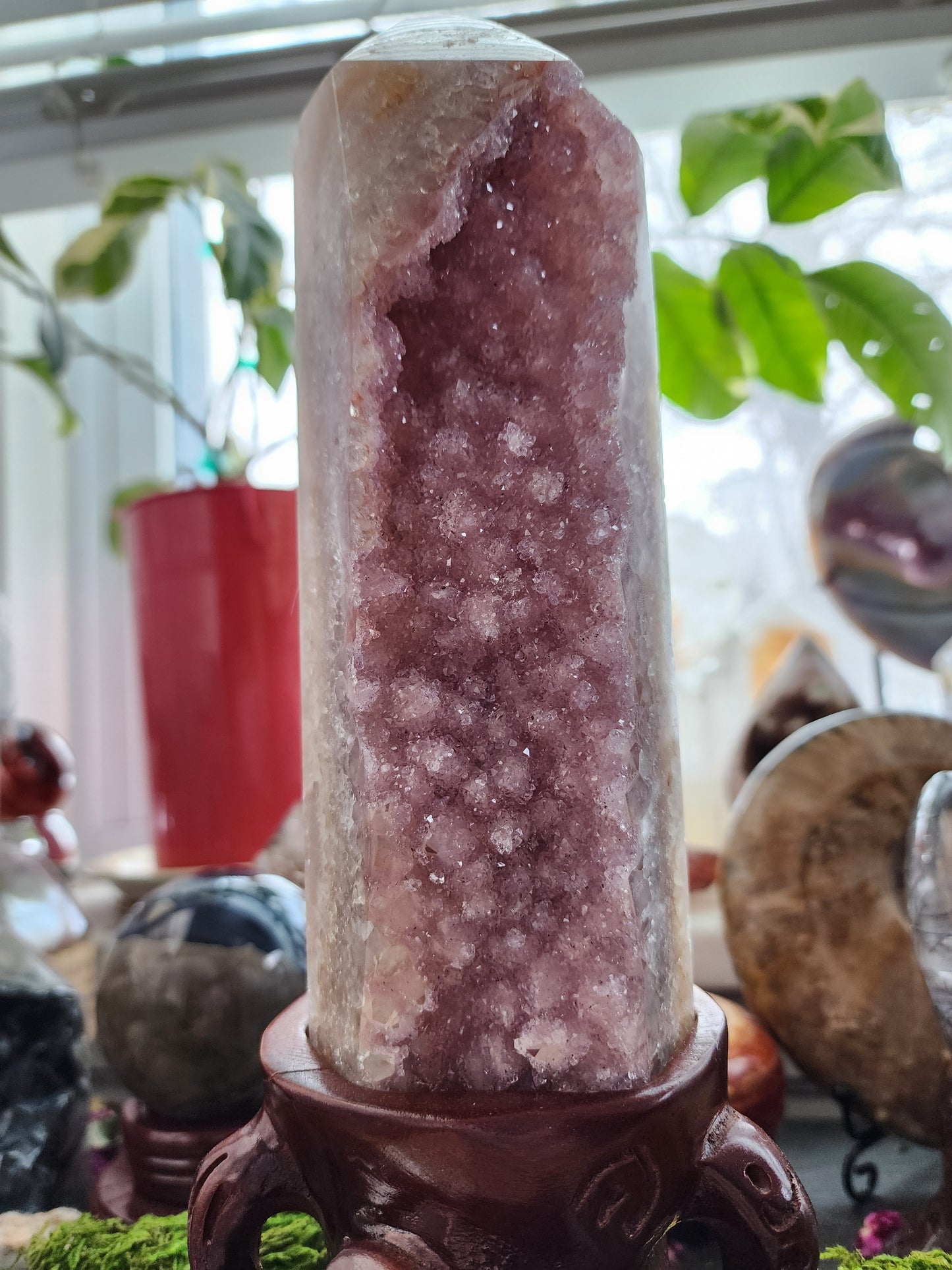 Pink Amethyst Tower