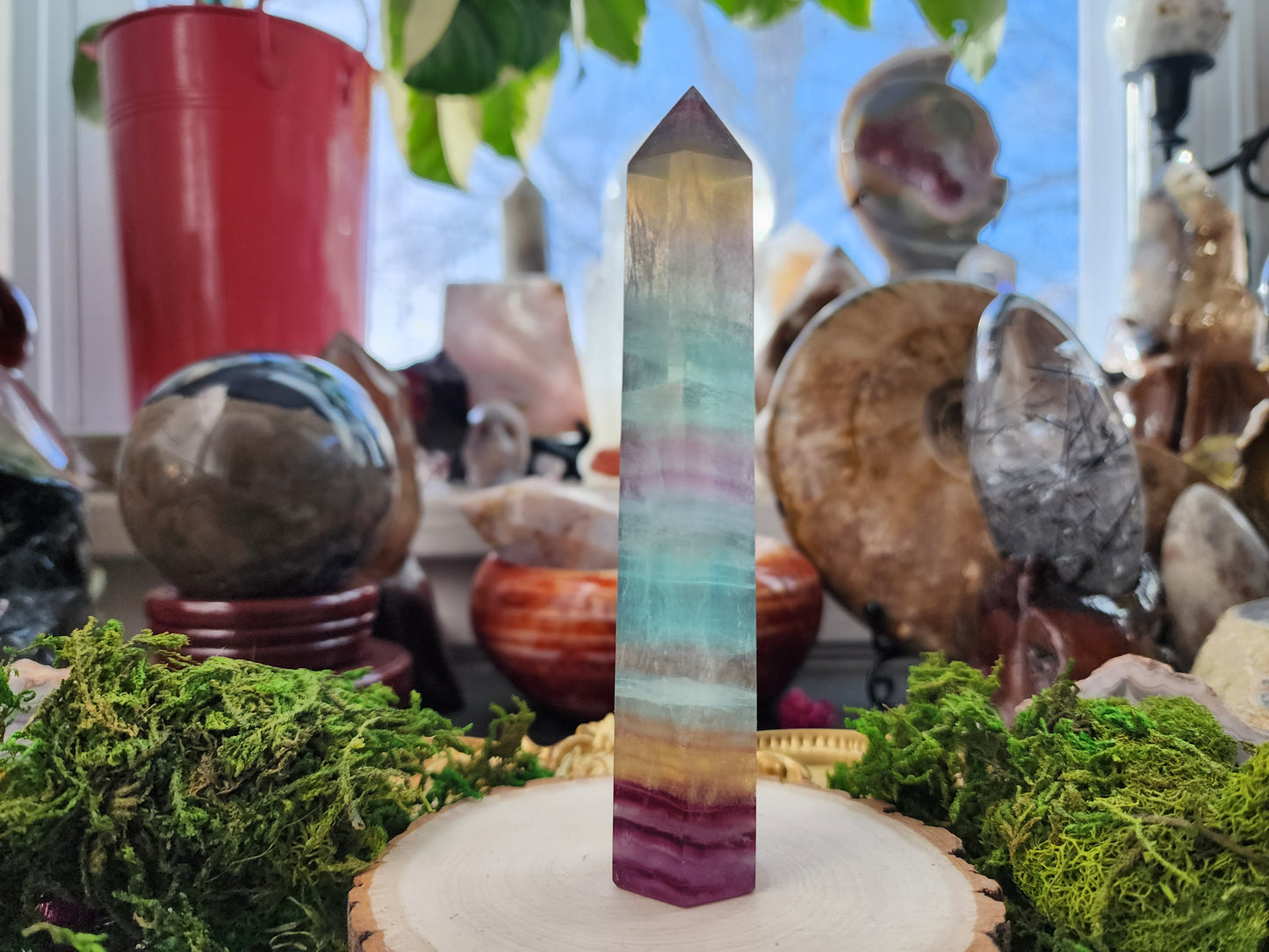 Candy Fluorite Tower