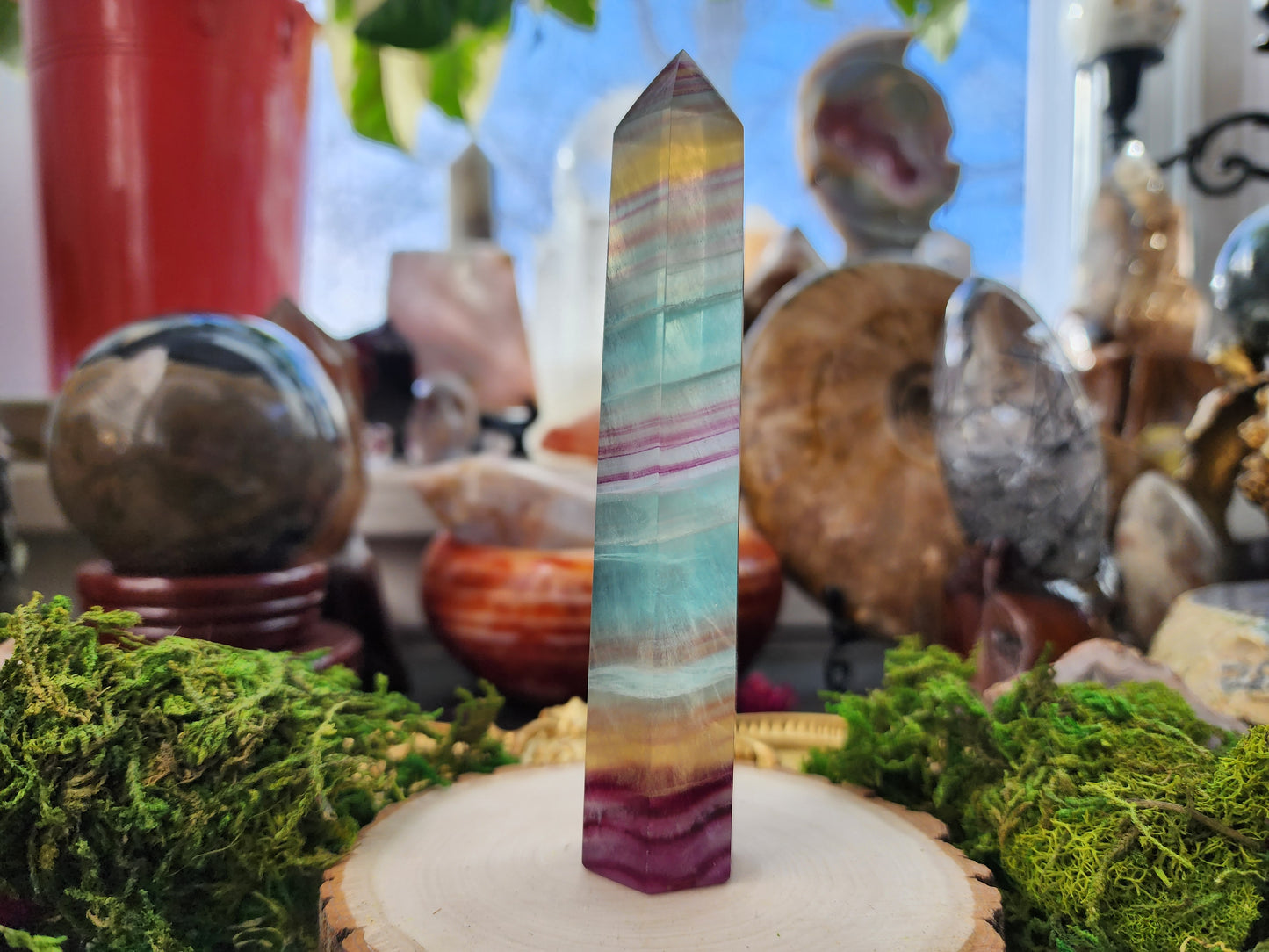 Candy Fluorite Tower