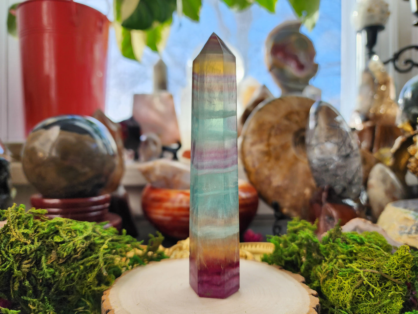 Candy Fluorite Tower