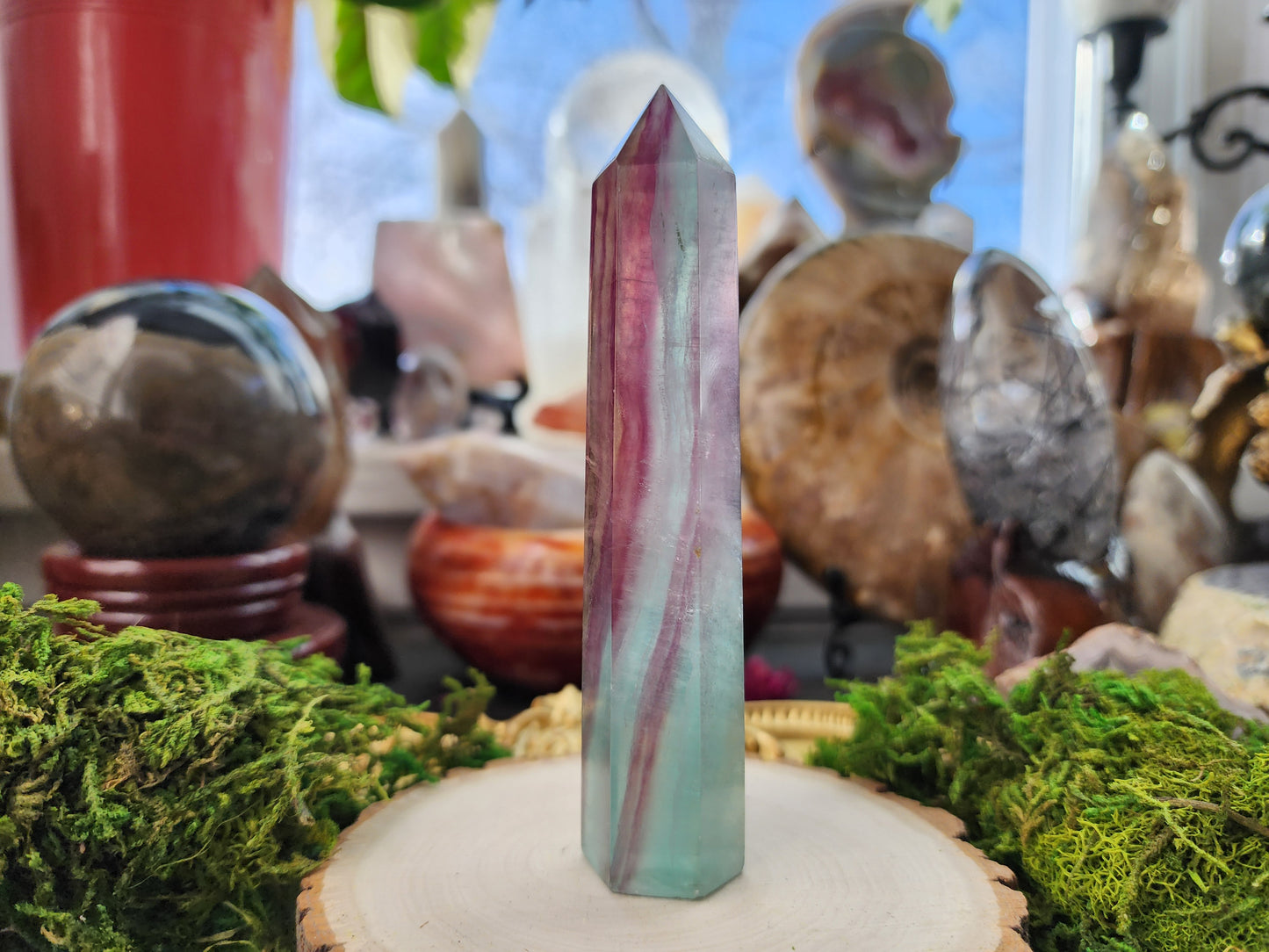 Candy Fluorite Tower